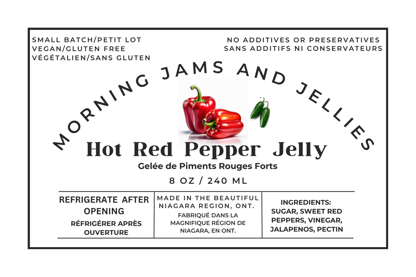 Hot Red Pepper Jelly