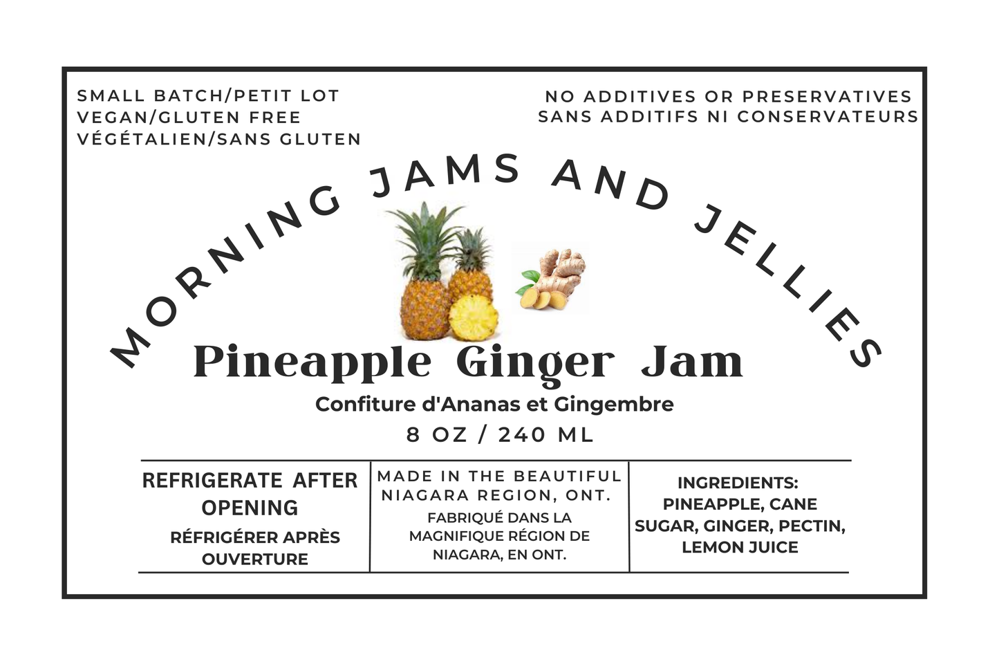 Pineapple Ginger Jam