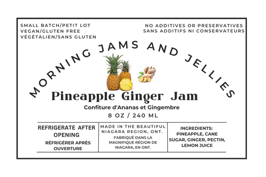 Pineapple Ginger Jam